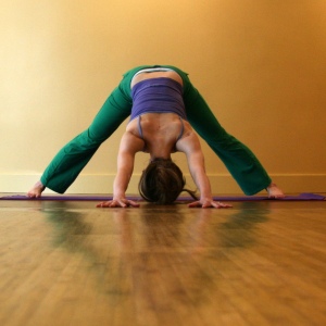 Kelly Connor Sunrose Yoga// Online Yoga Classes// Prasarita Padottanasana variation